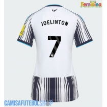 Camisa de time de futebol Newcastle United Joelinton #7 Replicas 1º Equipamento Feminina 2026-27 Manga Curta